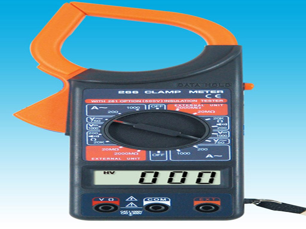 DT266 clamp meter, digital multimeter