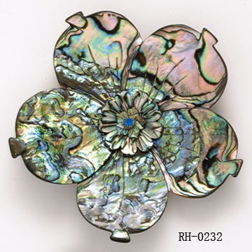 Fashion Shell Brooch