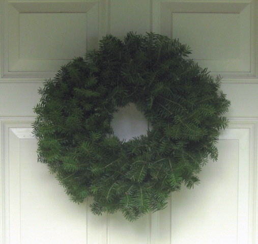 8 Inch wholesale balsam wreaths
