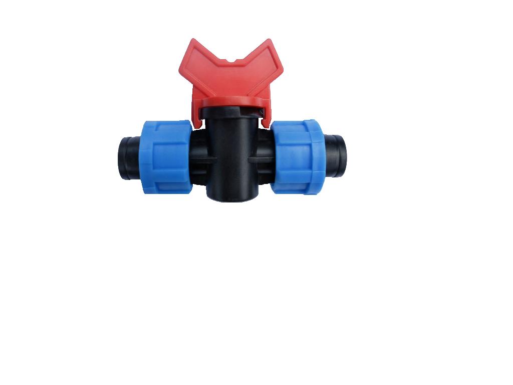 lock tape coupler with valve