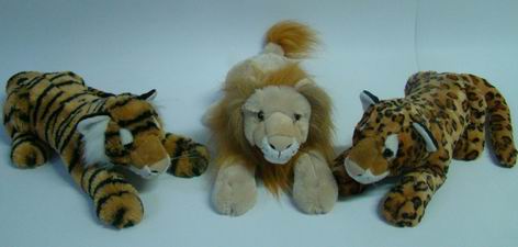 Tiger, lion, leopard