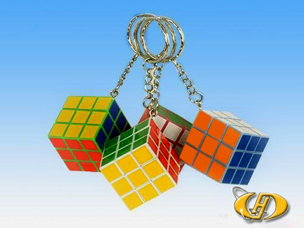 3cm keychain magic cube