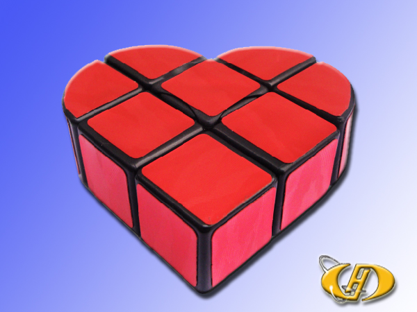 heart shape magic cube