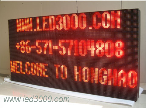 led screen , outdoor led screen , single color led screen