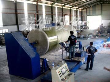 FRP tank production line