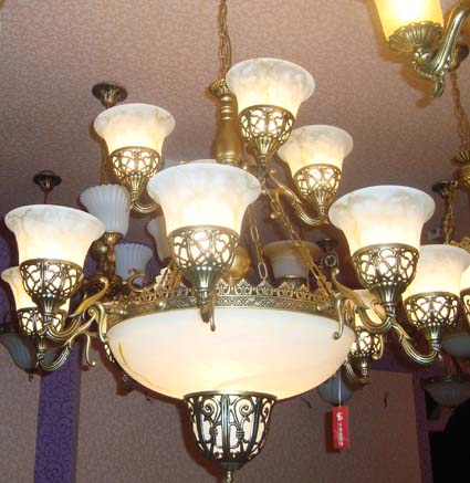 European chandelier lighting
