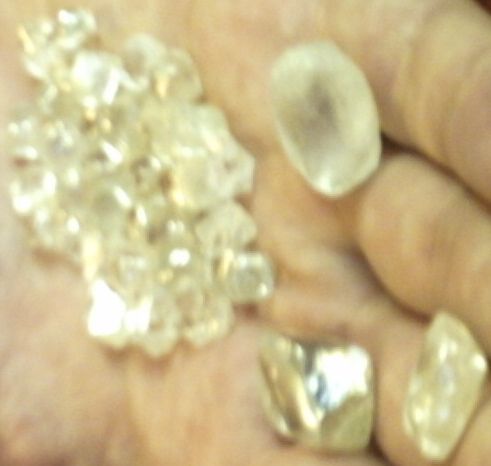 Rough diamonds and gold for sell