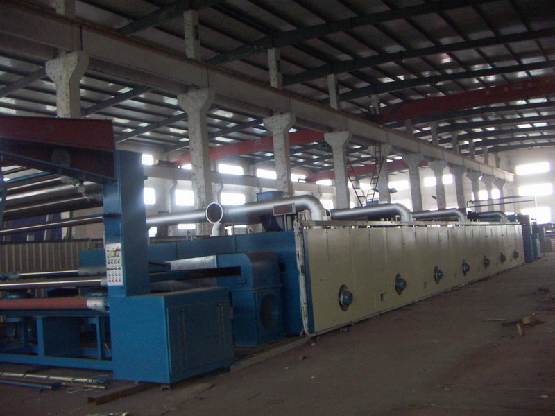 Textile tentering machinery