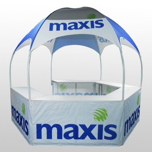 domed promotion tent / outdoor display booth / retail kiosk for sale food