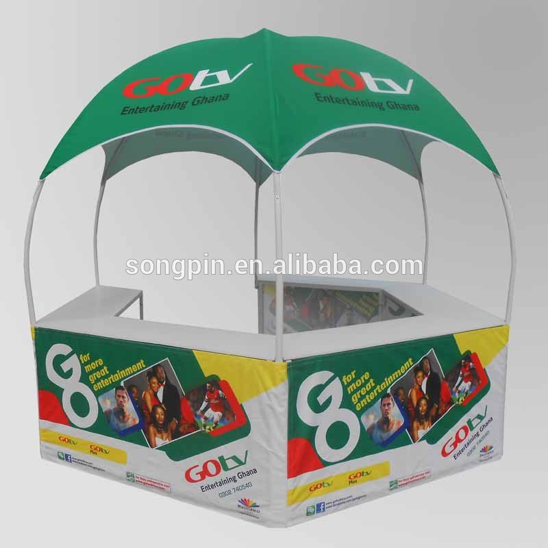 2015 New fashion exhibition advertising pop up tent promotion dome tent