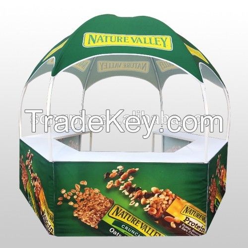 2015 new fashion hexagonal domed tent /booth for advertising