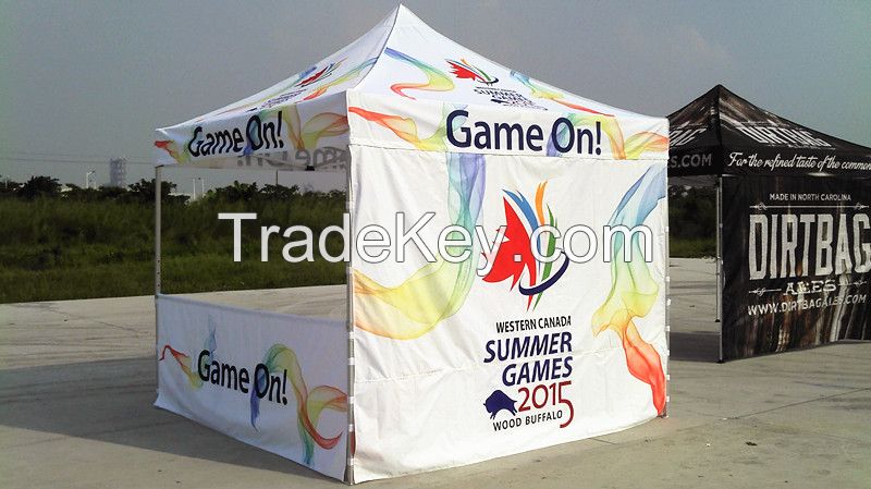 custom design folding exhibition trade show canopies and tents