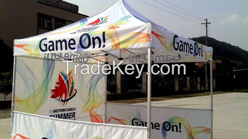 custom design folding exhibition trade show canopies and tents
