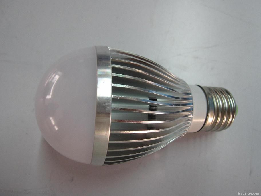 5W E27 LED bulb light 3000-6500k