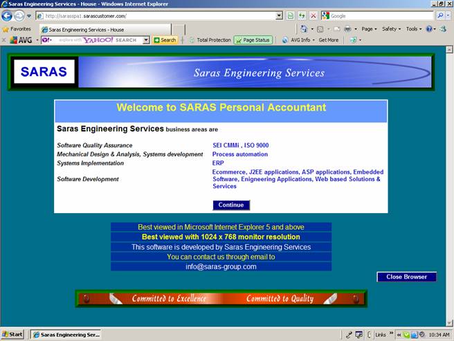 Saras Personal Accountant