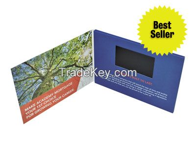 4.3 inch LCD Video Presentation Brochure Card