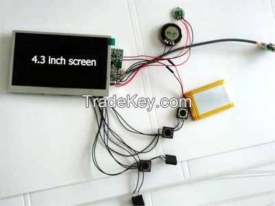 4.3 inch LCD Video Module for Brochures