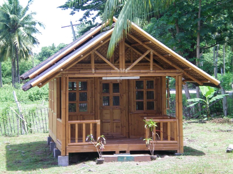 Bamboo house