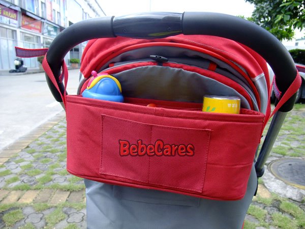 Stroller bottle storage bag