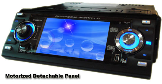 CAR DVD with 3.6&quot; Wide TFT Colour LCD Screen