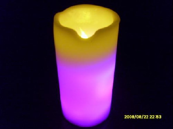remote led wax candle