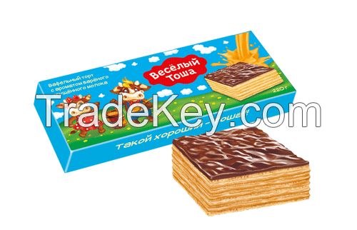 Wafer Biscuit Cakes, 220gr.