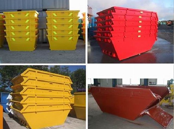 skip bins from 2 cubic meter to 12 cubic meter