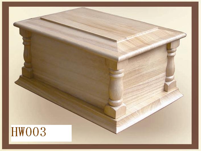 wooden cremation urns