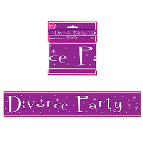 Divorce Party Banner