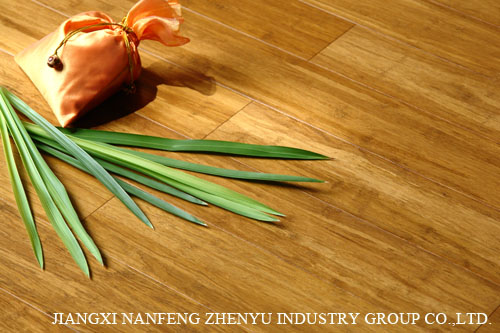 Carbonized Strand bamboo flooring