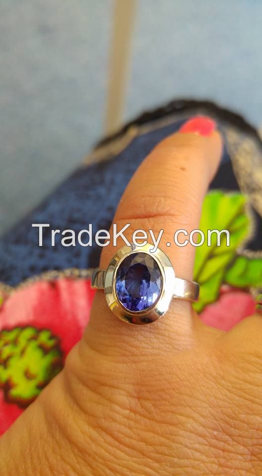 Tanzanite Gold Ring