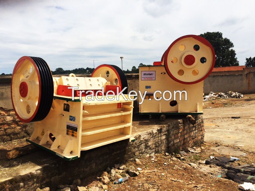 Fine jaw crusher