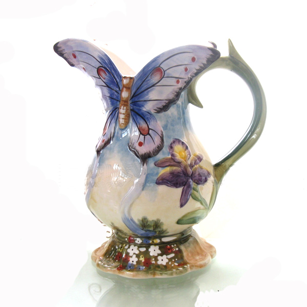 vase with butterfly