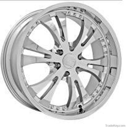 CHROME FINISH ALLOY WHEEL