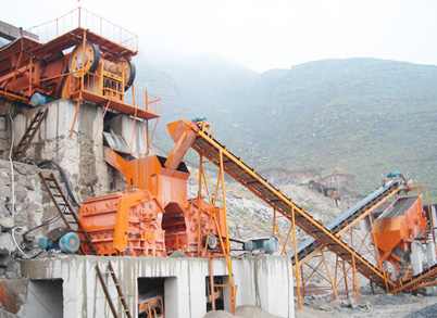 River stone crushing production line  plant