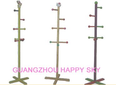 Children Furniture Wooden Hanger Promotional toys Doll house furniture