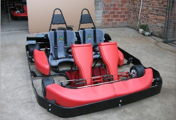 go karts with safe belt  TWO SEAT