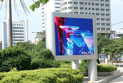 Truck-mounted LED display