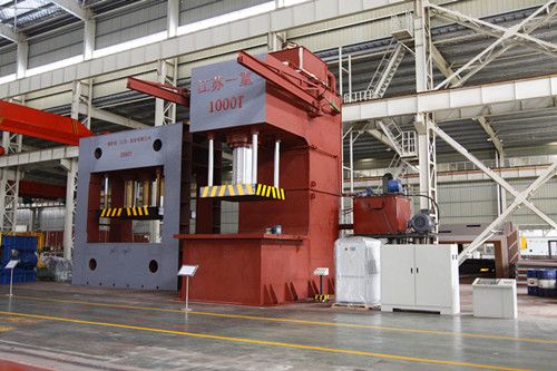 Deep Throat C Frame Oil Press Hydraulic Press for Shipyard Shippbuilding