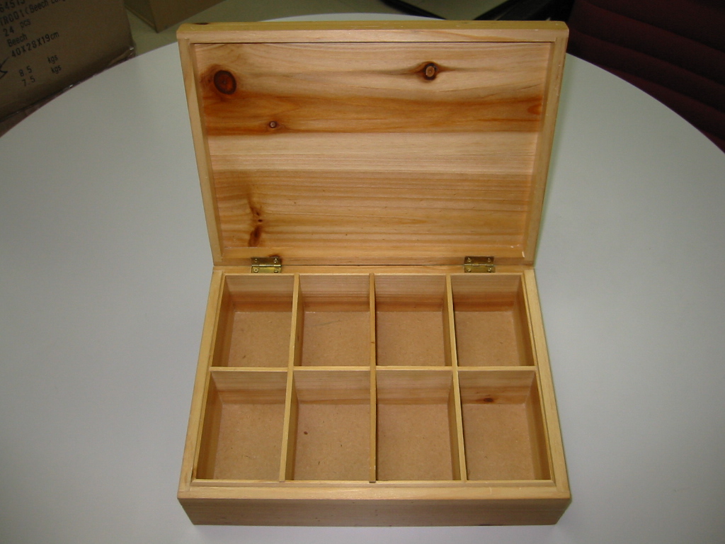 Wooden Tea-Bag box