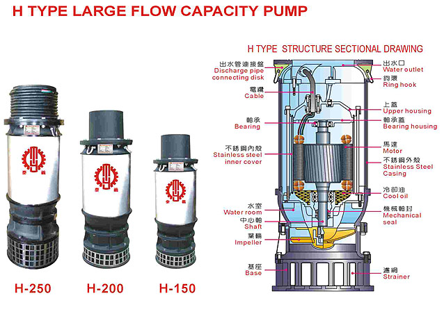 H-TYPE LARGE FLOW CAPACITY PUMP