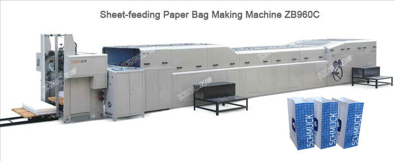 Full Automatic Paper Shopping Bag Forming Machine