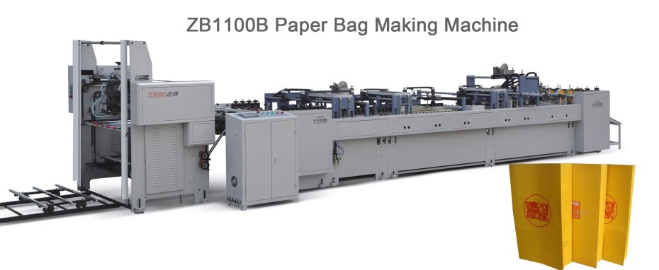 Sheet Fed Paper Bag Machine ZB1100B
