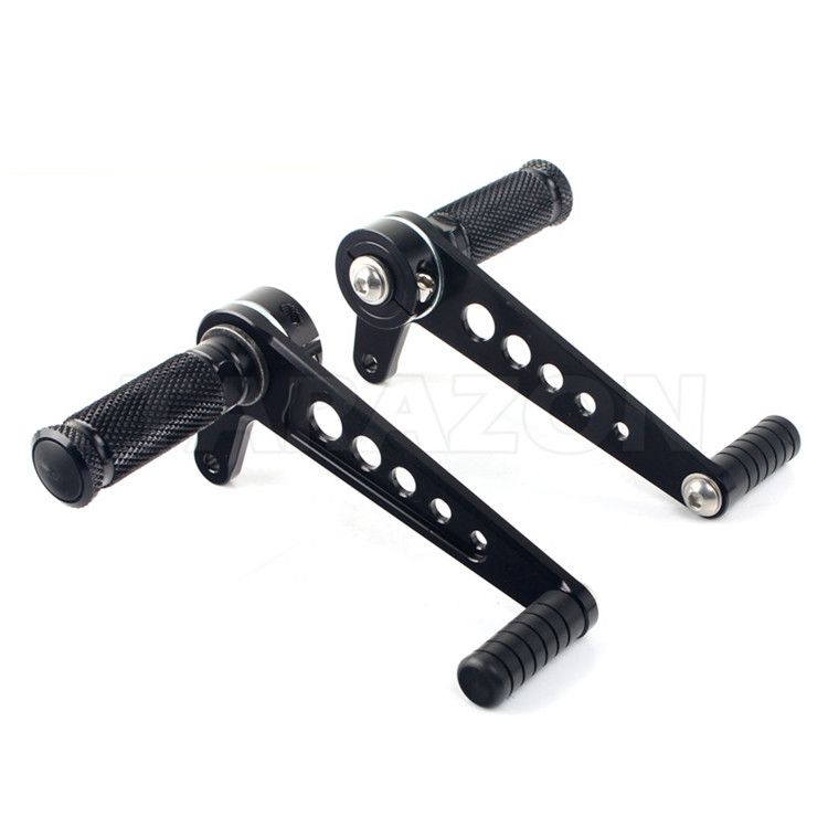 Universal Foot Pegs Pedals For Cafe Racer Motorcycle