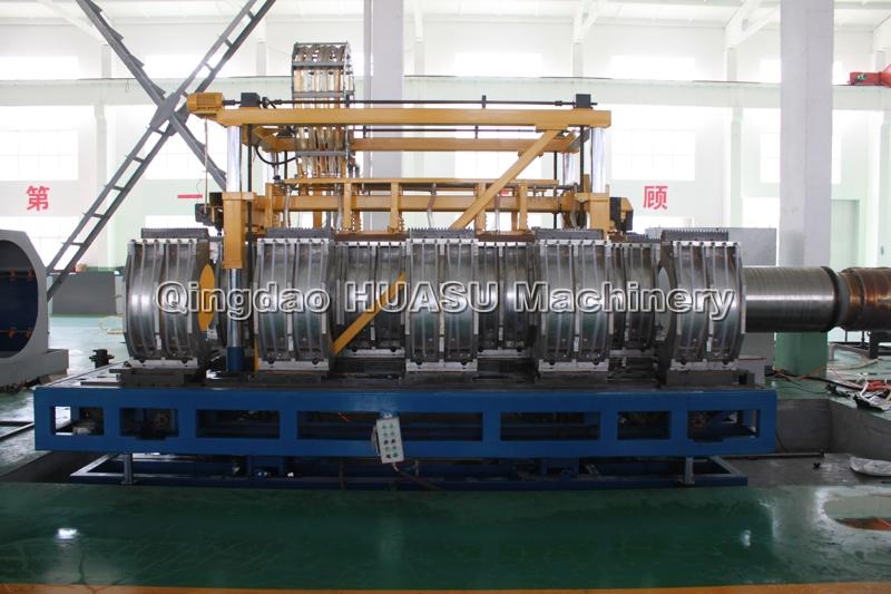 PVC  Double Wall Corrugate Pipe Extrusion Line