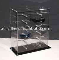 acrylic glasses display