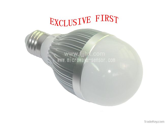 Q06WE Microwave induction LED ball steep light