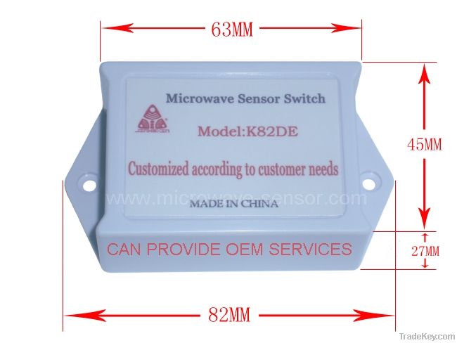 K82DE-Microwave sensor switch