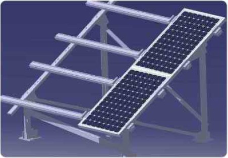 Solar pole mounting system, Malaysia tile roof solar panel racks, Ground