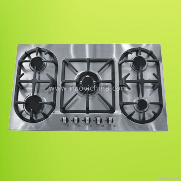 201 SS top Built-in Gas Hob 5 burners NY-QM5019